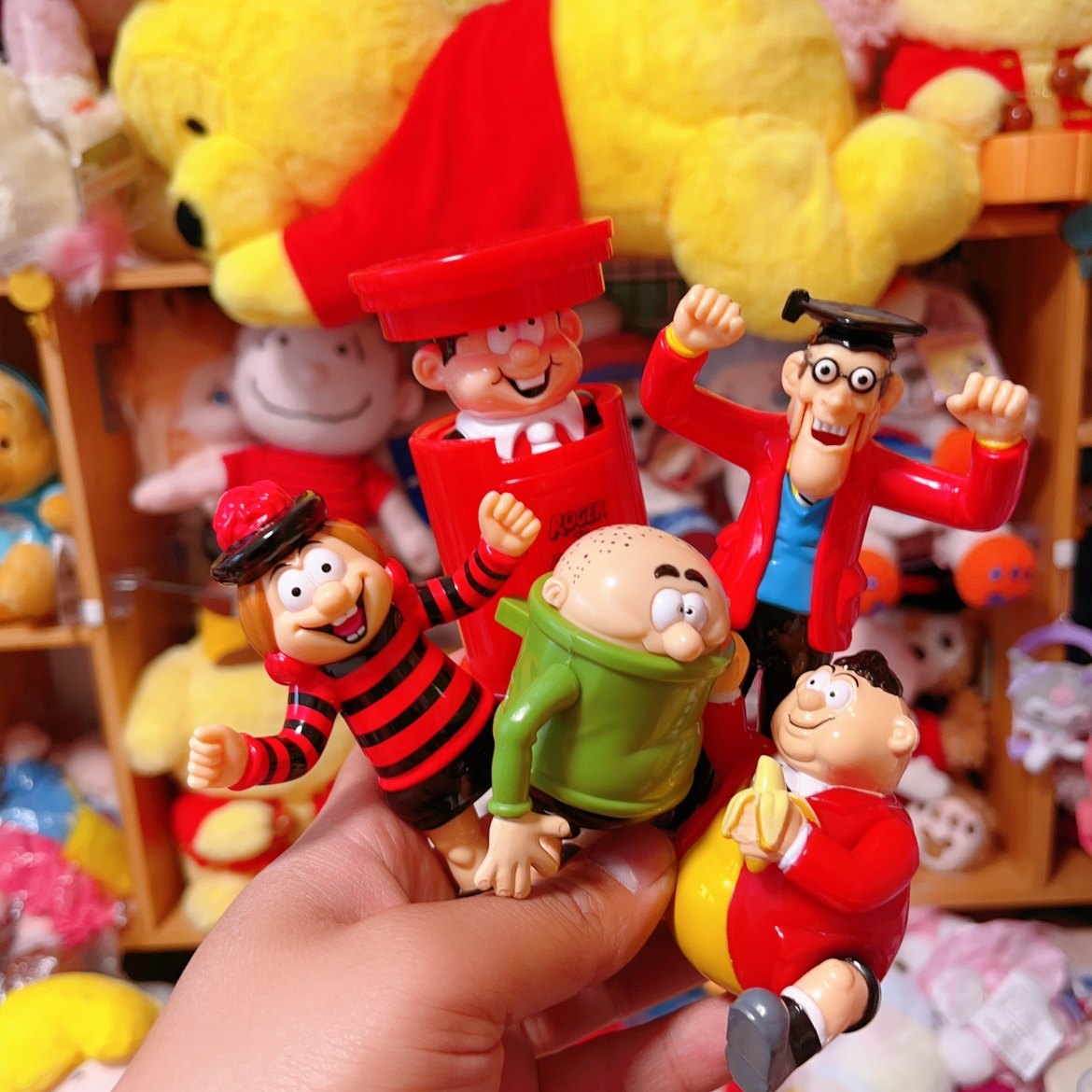 正版麦当劳happy meal2000年老玩具恶搞可动复古摆件收藏玩具