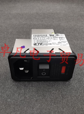 TE Corcom PS0S0DSXB 10A 120/250V 滤波器开关电源插座 泰科