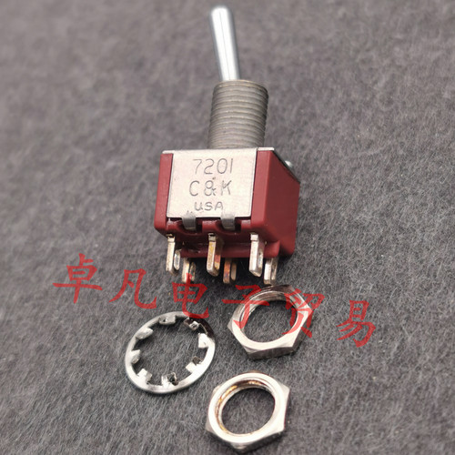 7201拨动开关C&K7201SYZQE