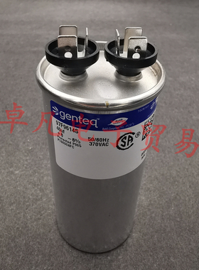 墨西哥产 40uF 370VAC 97F9614S genteq/CAPCOM 交流电机启动电容
