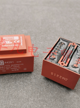 法国MYRRA 44281 117VAC转18V 10VA 隔离电源变压器 556mA