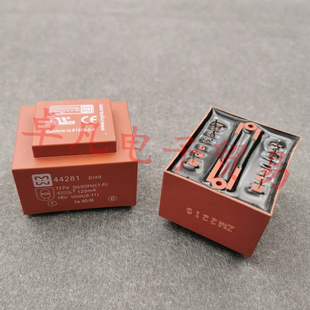 10VA 法国MYRRA 44281 117VAC转18V 556mA 隔离电源变压器