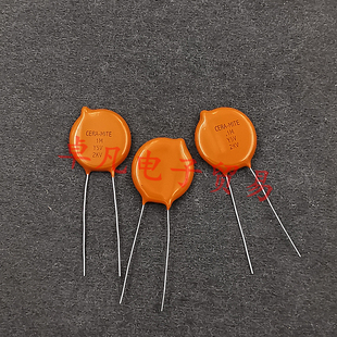 捷克产 Y5V 2000V 104 MITE VISHAY CERA 2KV 0.1uF 高压瓷片电容