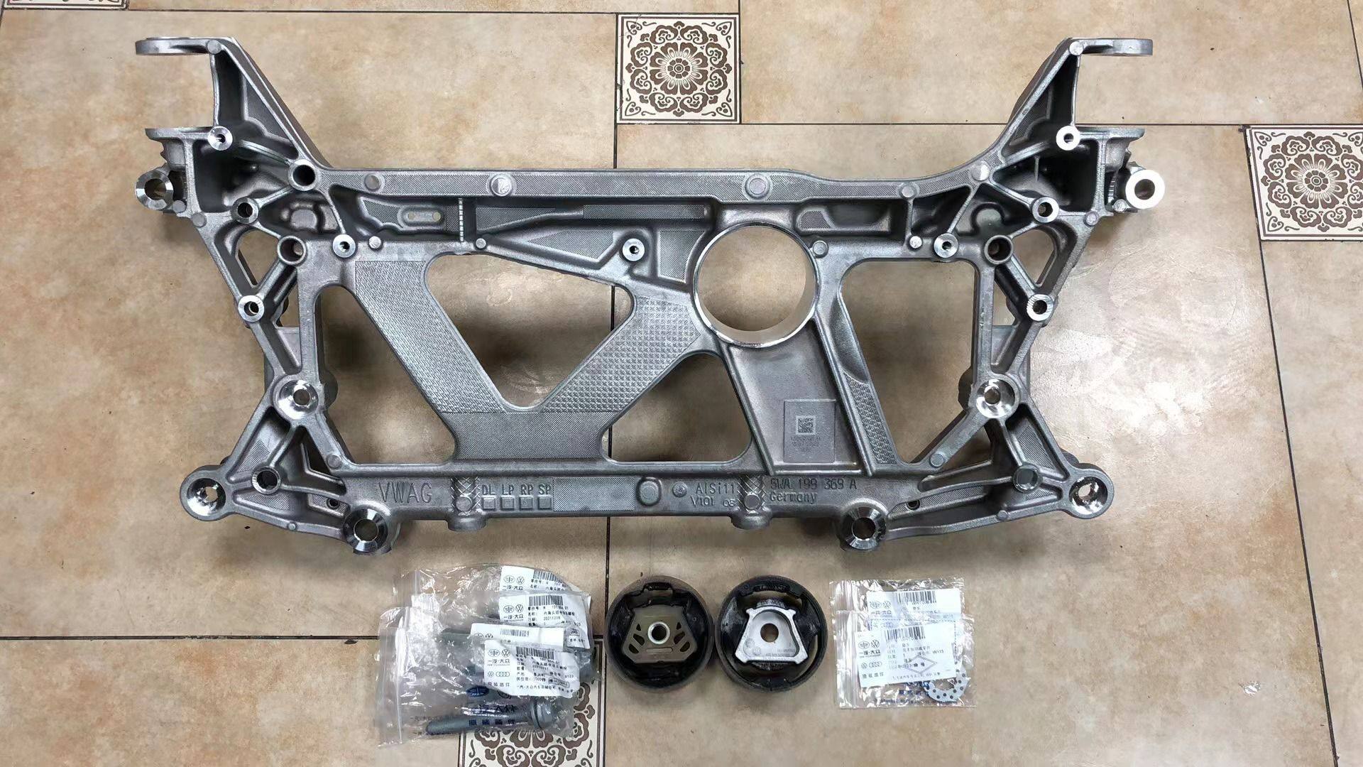 德国大众原装5wa高尔夫8 gti club sport全铝合金元宝梁副车架