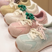 清仓特价 不退换 网面复古小众圆头大头鞋 阿甘鞋 女百搭休闲鞋