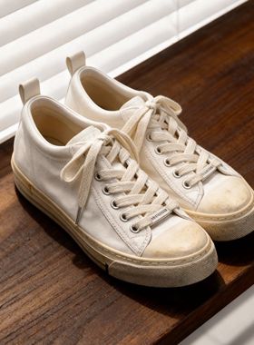 冉言内增高6cm-2026春休闲运动小白鞋水洗马皮板鞋女