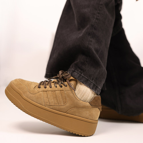 冉言休闲复古百搭板鞋加绒