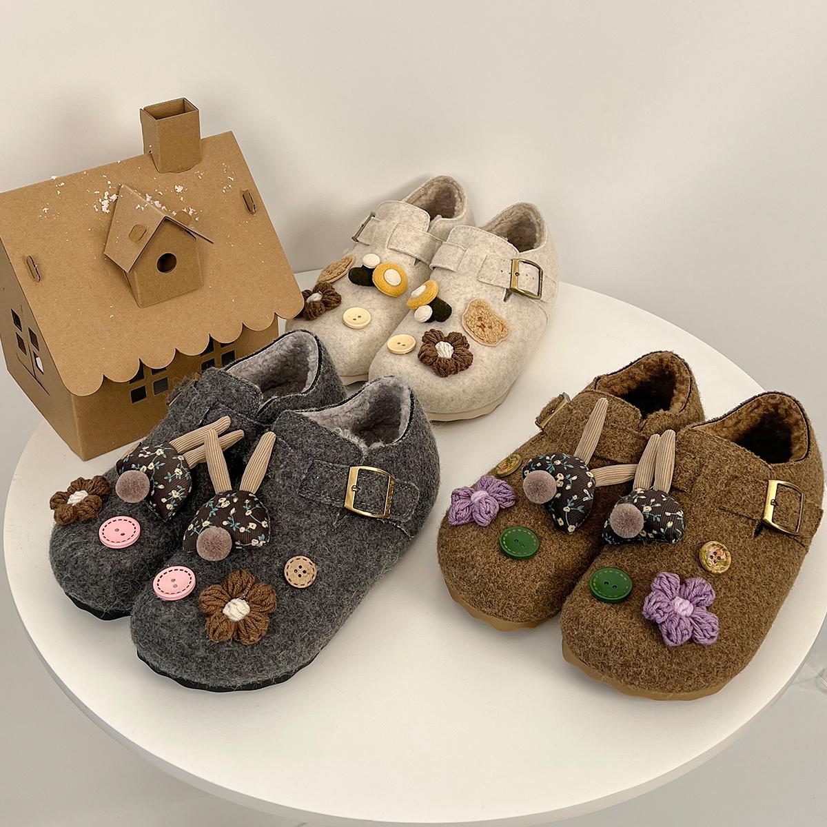 冉言休闲复古百搭包跟勃肯