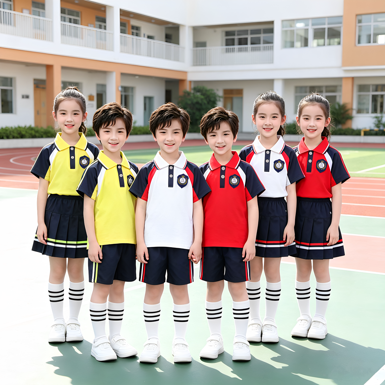 中小学生班服运动会毕业队服校服幼儿园服男女儿童装夏季开学套装