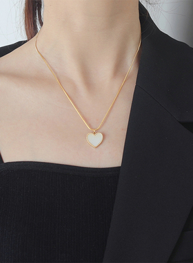 钛钢蛇骨链女冷淡高级感轻奢小众