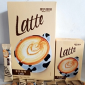 摩氏咖啡卡布奇诺特浓原味奶香三合一拿铁速溶蓝山咖啡12 100条