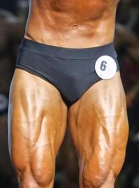 IFBB古典健美健体比赛裤三角平角黑色健身先生赛裤CBBA新款哑光