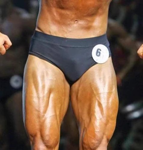 IFBB古典健美健体比赛裤三角平角黑色健身先生赛裤CBBA新款哑光