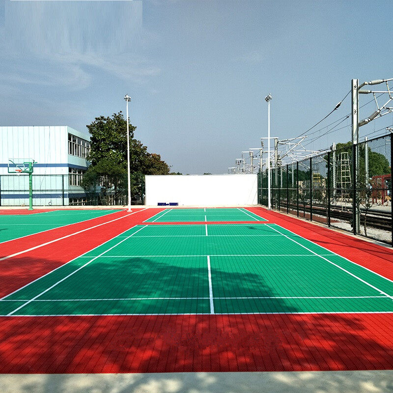 韦步运动地板 学校悬浮 室外运动场地篮球羽毛球场拼接悬浮地垫
