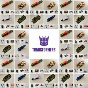 鹊城百货-变形金刚霸天虎狂派-混天豹战车队袭击诈骗吵闹套装配件