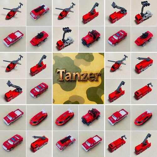 Tanzer消防汽车模型-儿童静态玩具-合金滑行-XF-救火联盟-C系列