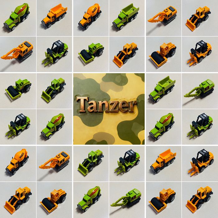 Tanzer建筑工程工地汽车模型-儿童静态玩具-合金滑行-JZ-HL系列