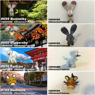 鹊城口袋妖怪-宠物小精灵福袋-掘掘兔-攉土兔-多丽米亚-咚咚鼠