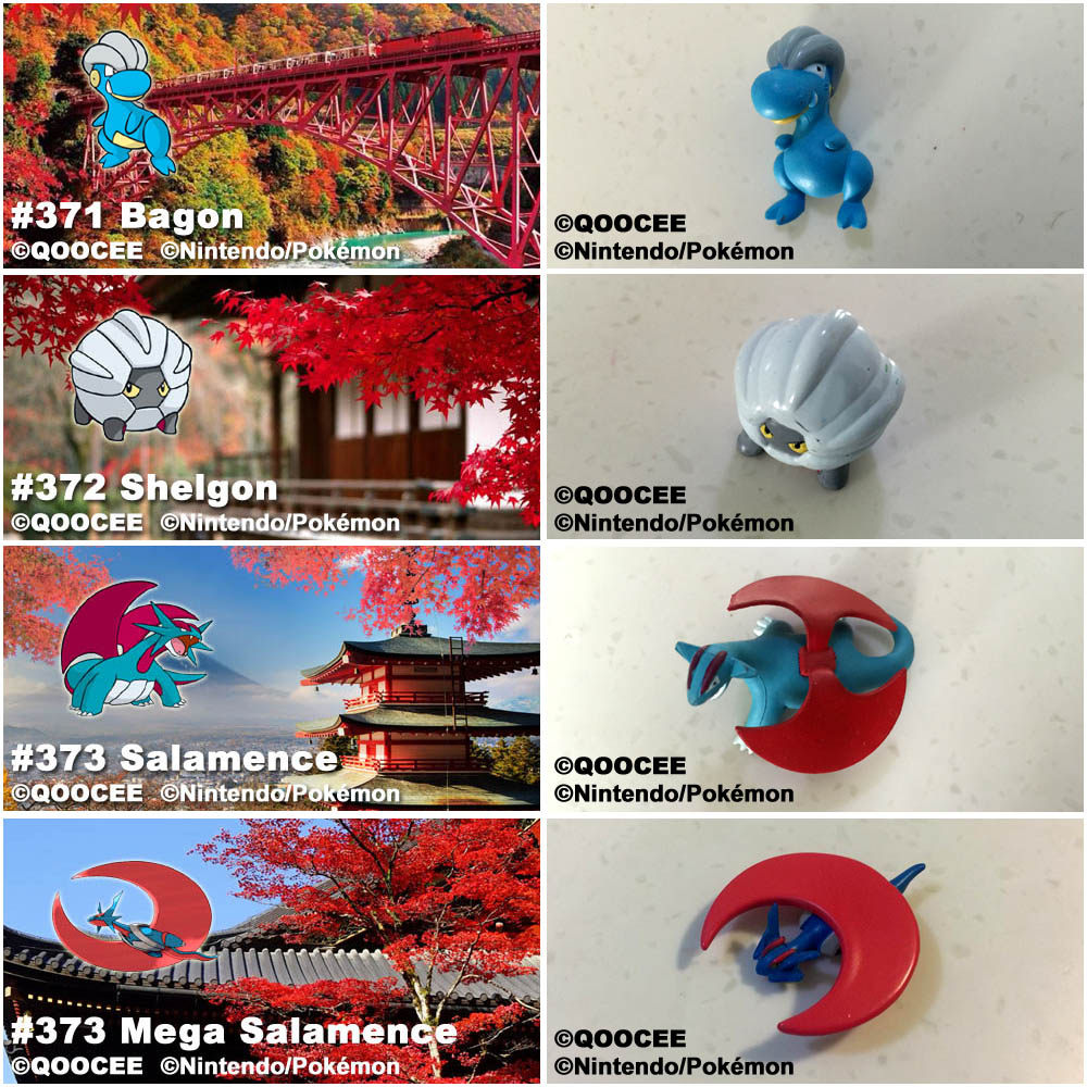 鹊城口袋妖怪-宠物小精灵福袋-宝贝龙-甲壳龙-暴蝾螈-mega暴飞龙