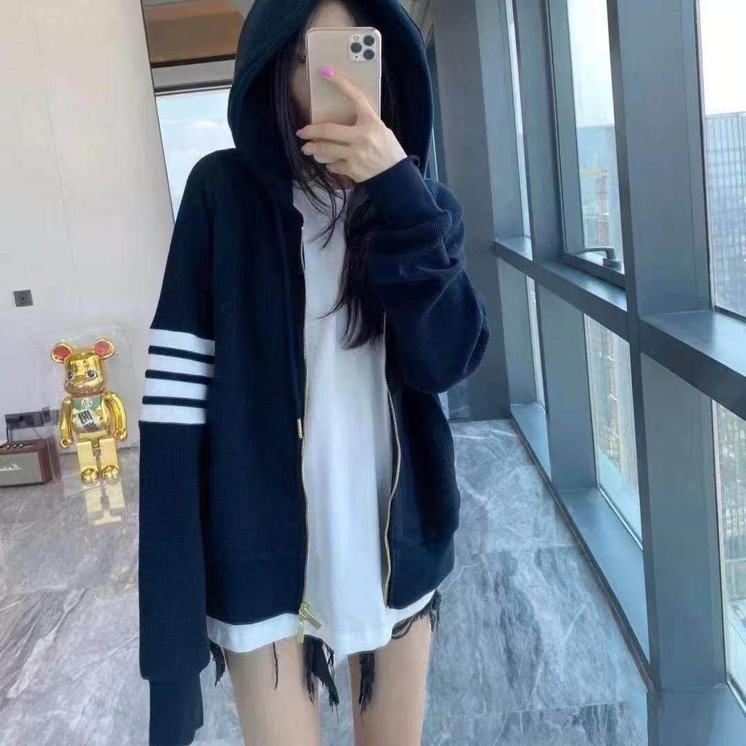 美式连帽外套女情侣装2025新款今年流行爆款卫衣女小个子纯棉上衣,女装/女士精品,常规大码外套,淘宝优惠券,粉丝福利购,淘宝优惠卷