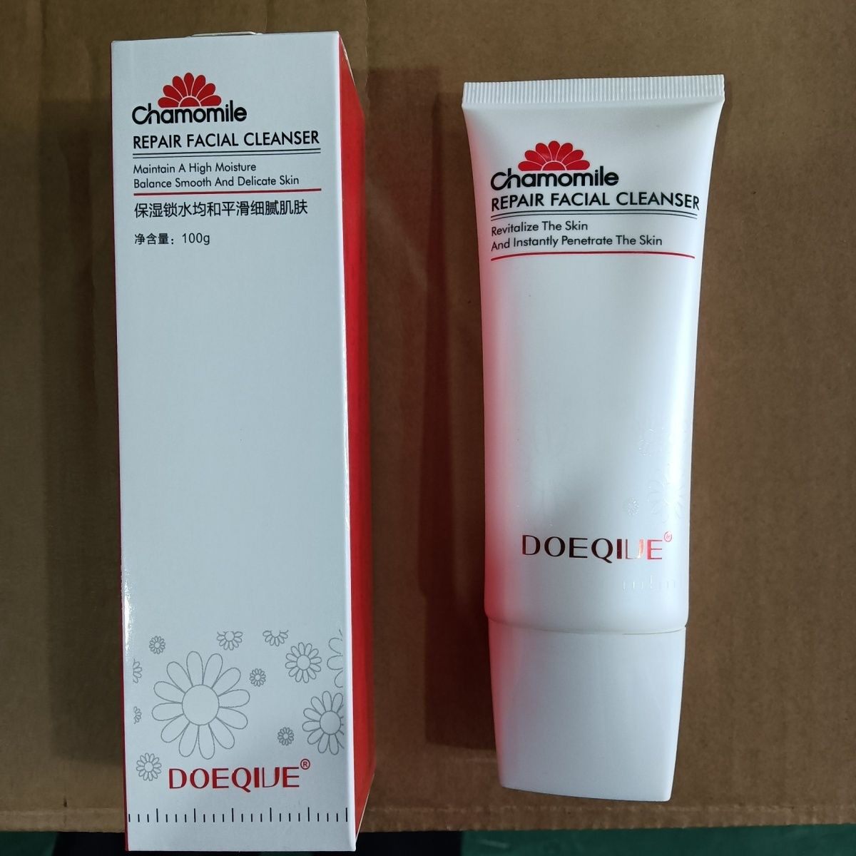 东医七味洋甘菊氨基酸温和洁面乳洗面奶女深层清洁舒缓敏感肌