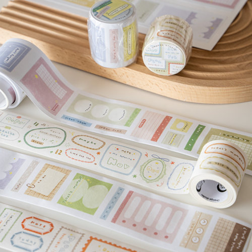 橙子手帐可书写手帐装饰胶带