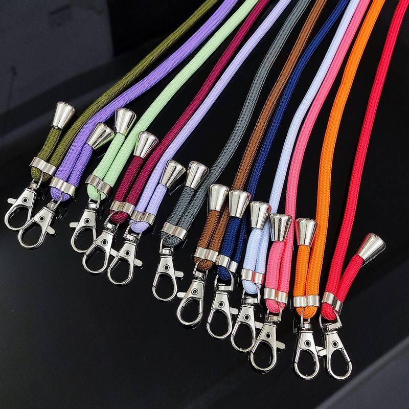 百搭手机挂绳编织双钩斜挎绳男女包包肩带可调节背带纯色简约网红