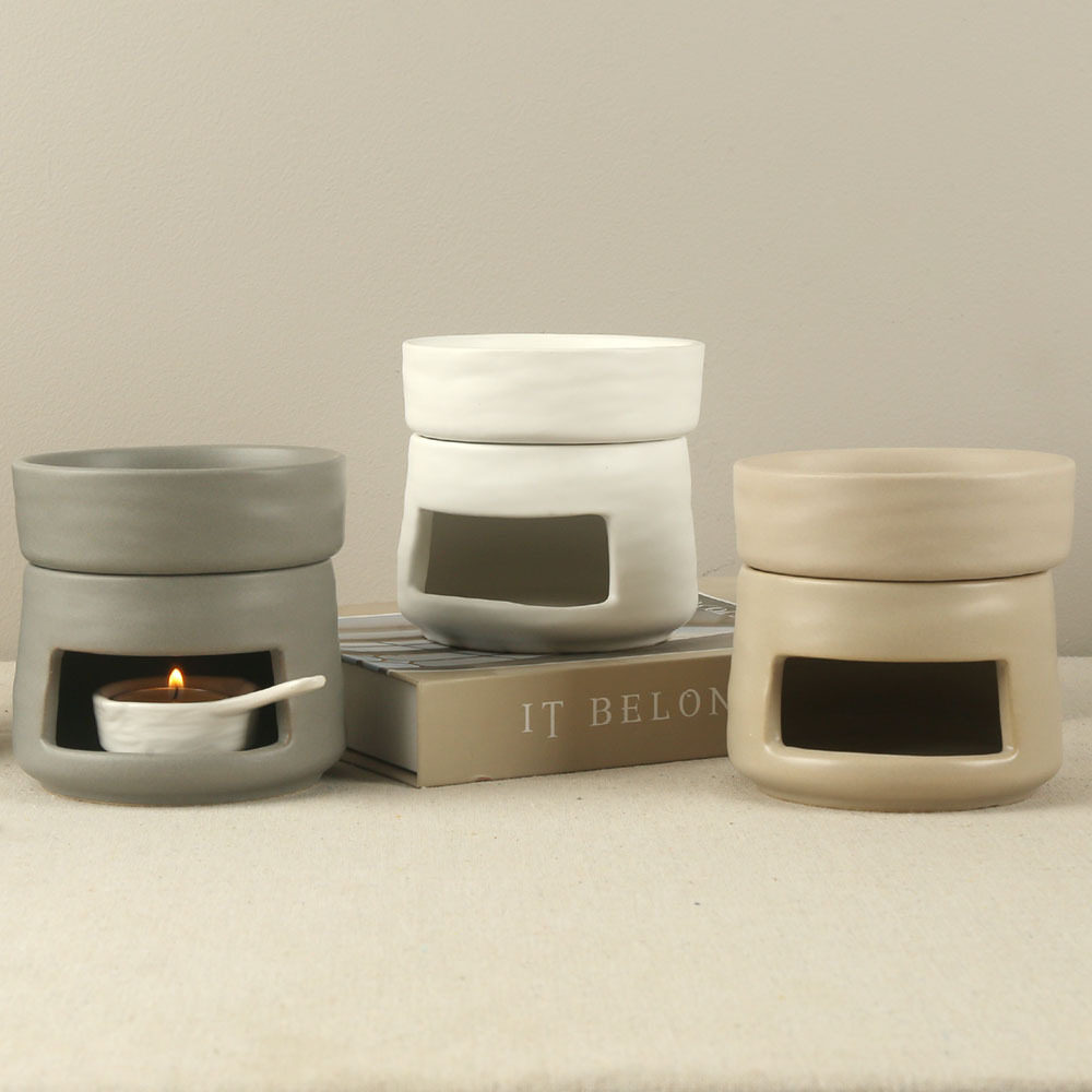 高级感扩香陶瓷香薰炉现代简约欧式陶瓷香氛精油炉小众诧寂风中古,橡塑材料及制品,工业陶瓷,淘宝优惠券,粉丝福利购,淘宝优惠卷