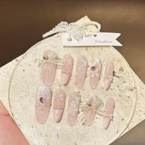 千金蕾丝高级爆闪穿戴甲