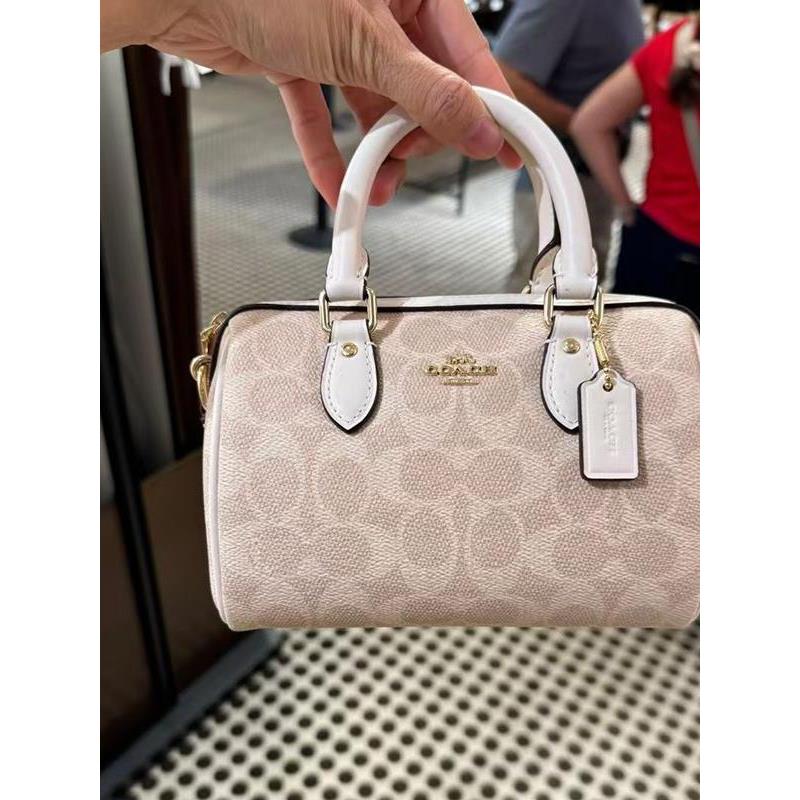 现货高端 ROWAN18波士顿桶包复古枕头包女单肩包手提斜挎包202595