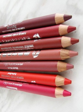 送卷笔刀BUXOM双头唇膏笔唇线笔带唇刷正装中样Infrared HUSH