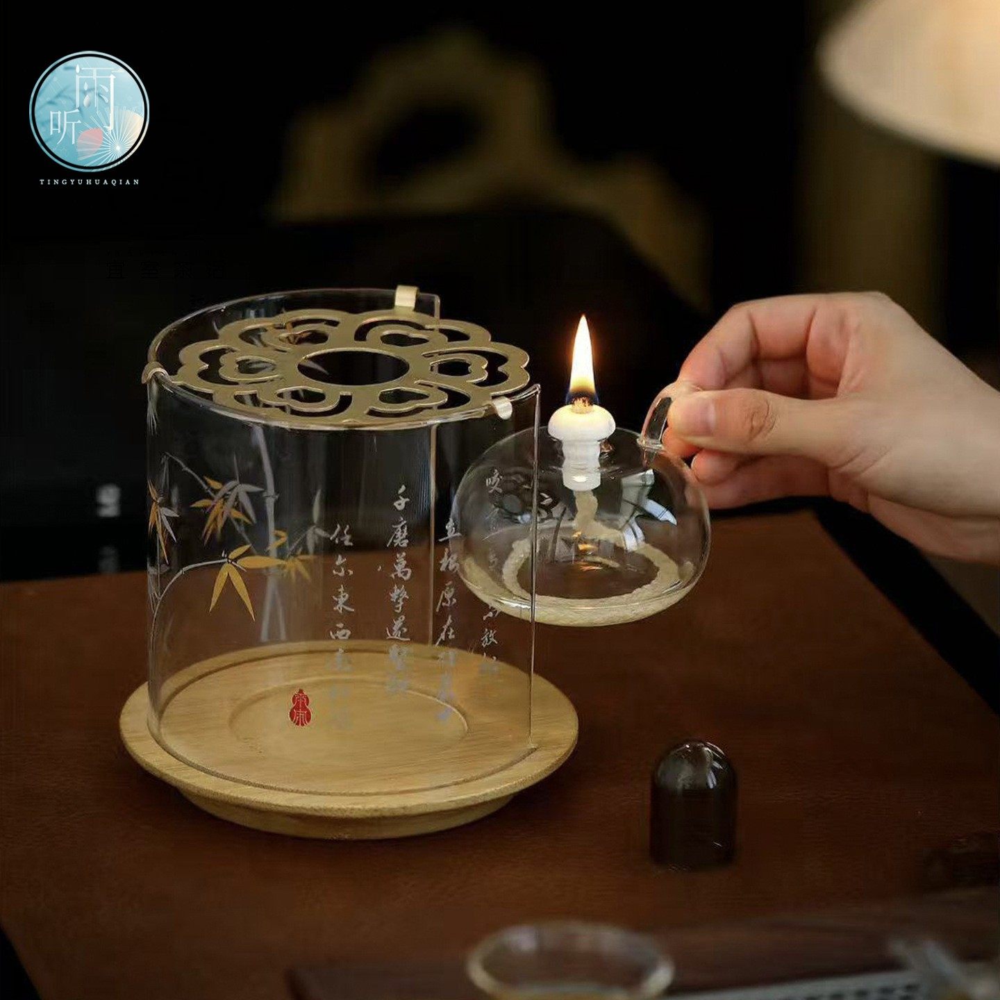 高硼硅玻璃罩围炉煮茶器酒精炉底座加热煮茶炉保温茶炉,餐饮具,茶道/零配,淘宝优惠券,粉丝福利购,淘宝优惠卷