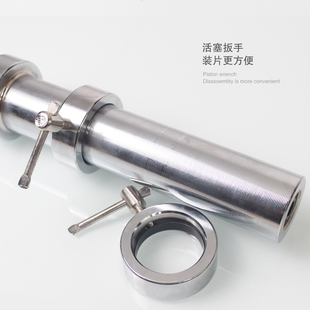 奥杆卡扣50mm安全无损固定螺母健身大孔片杠铃杆卡簧双保险卡头