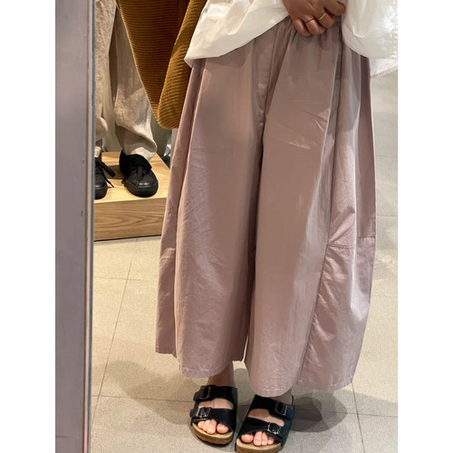 小个子垂感阔腿裤女大码