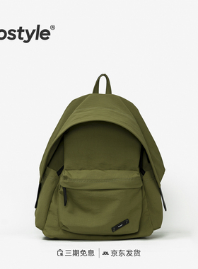 fostyle®帽檐双肩包小Dora旅游轻便通勤防水小众15寸电脑包书包