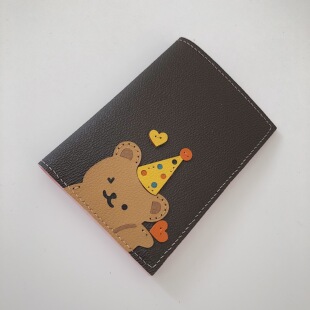 A5定页书衣法羊皮头层牛皮书壳手帐头层真皮记事本封皮