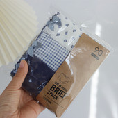 头舒适纯棉格子印花三角底裤 出口韩国订单内裤 女全棉中腰抑菌短裤