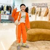 Весенний комплект, модная толстовка с капюшоном, осенние повседневные брюки, популярно в интернете, коллекция 2021, в западном стиле