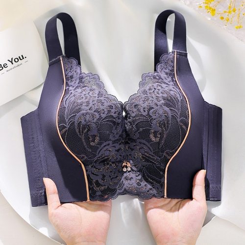 防外扩内衣女聚拢小胸显大调整型收副乳矫正上托加厚文胸罩