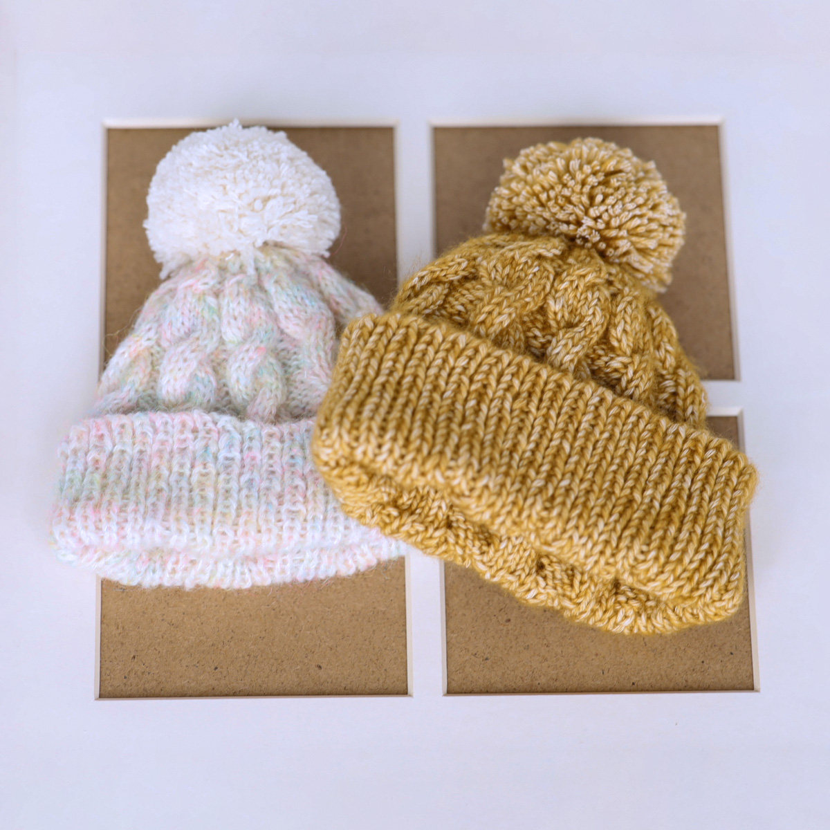 bjd blythe毛线帽子 小六分大头发饰  麻花绞花帽 BJD帽子服饰