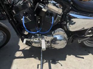 哈雷XL883 XL1200 X48 仪表支架 侧边安装 SPORTSTER改装。定制版