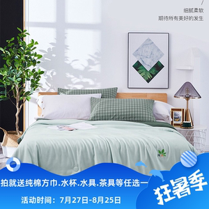 天琴时尚巴黎玻尿酸薄被子