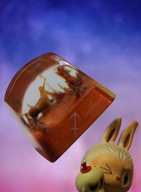 CuXiu12星座键帽3D打印树脂个性键帽透明UV上色