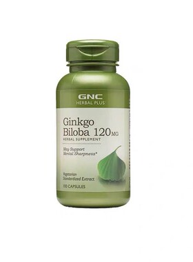 美国GNC银杏精华胶囊120mg100粒记忆片 ginkgo biloba 现货