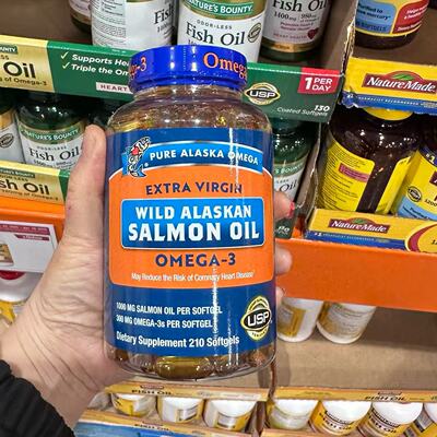 PureAlaskaOmega-3三文鱼油