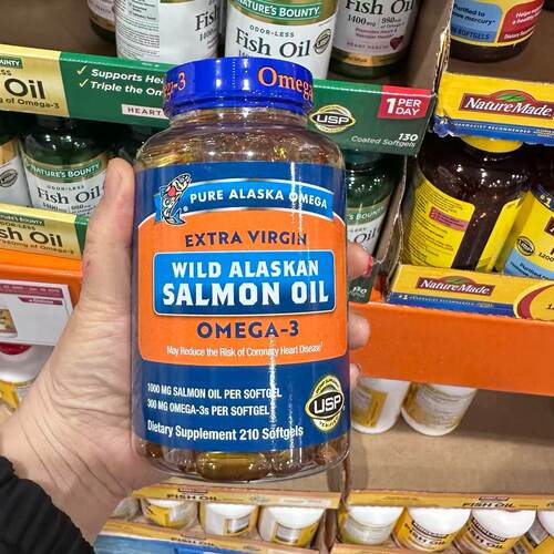 PureAlaskaOmega-3三文鱼油