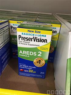 博士顿 Preservision 多种维生素胶囊叶黄素护*眼210粒 现货