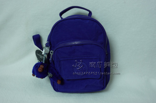 kipling KI0035/0036/0037单肩双肩手提包女包多用途蓝紫色