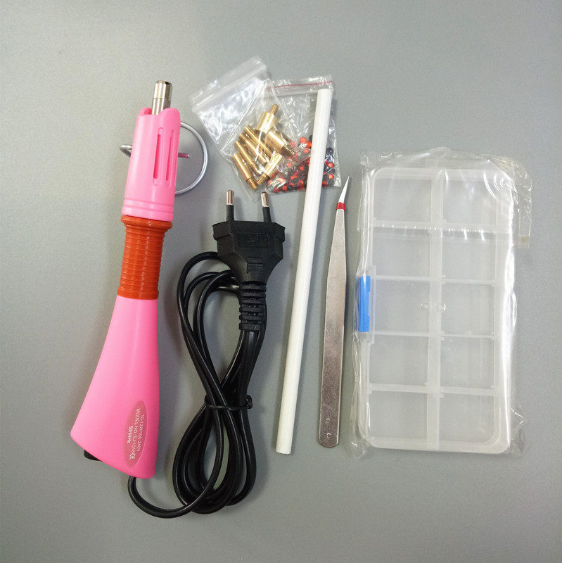 diy 七合一点钻笔烫钻器舞蹈衣服装鞋帽烫画新手烫钻用器掌柜推荐