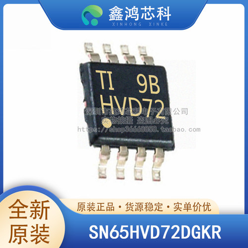 原装正品SN65HVD72DGKR